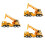 3Pcs Delicate Model Crane Pendant Desktop Ornament For Decoration 6