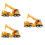 3Pcs Delicate Model Crane Pendant Desktop Ornament For Decoration 7