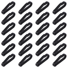 260 Pcs Diy Plastic Hook Mask Hanging Hooks Adjustable Buckle Rope