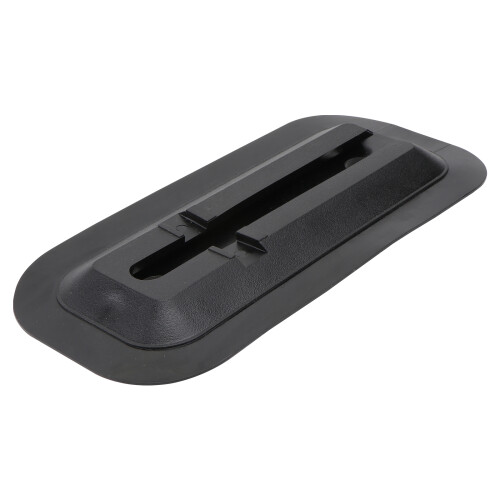 2Pcs Surfboard Large Fin Splitter Snap Base Durable Black 1