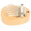4Pièces Kalimba Décoratif 8 Clés Pour Débutants 1