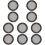10 Pcs Speaker Net Cover For Car Subwoofer Modification 4