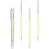 One Set Marker Pen For Eyebrow Position Marking With Refills 9