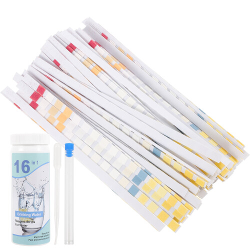 4 Pack Household Water Quality Testing Paper Aquarium Eye Dropper 1