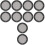 10 Pcs Speaker Net Cover For Car Subwoofer Modification 6
