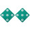 2Pcs Rubber Fencing Target Equipment 4