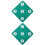 2Pcs Rubber Fencing Target Equipment 7