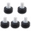 5Pcs Roller Skates Brake Rubber Block Stopper 3