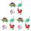 12 Pcs Iron Sheet Clockwork Animal Wind-Up Toy 3