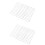 2 Pcs Stainless Steel Portable Barbecue Cooling Rack Silver 4