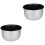2Pcs Non-Stick Rice Cooker Inner Pot 4L Electric Cooker Accessory 4