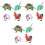 12 Pcs Iron Sheet Clockwork Animal Wind-Up Toy 4