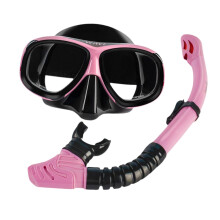 Shortsighted 2.5D Diving Mask, Nearsighted Snorkel Set, Adjustable Buckle Swim Mask for Scuba Diving, Underwater, Freediving