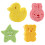 16 Pcs Baby Bath Sponge Scrubber Set For Shower And Bath 3
