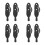 8 Sets Window Sash Lock Sliding Window Safety Replacement Parts 8