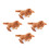 4Pcs Wind-Up Animal Toy For Kids, Clockwork Spring Squishy Plaything 9