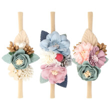 6Pièces Bandeaux Bébé Doux Colorés Pour Décoration
