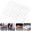2 Pcs Stainless Steel Portable Barbecue Cooling Rack Silver 6