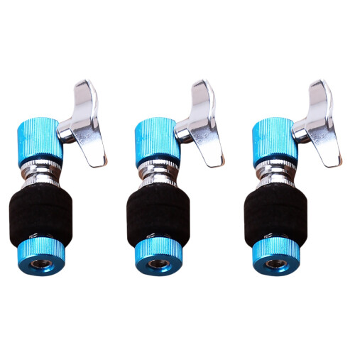 3Pcs Blue Hi-Hat Clutch Replacement Drum Accessories for Percussion 2