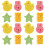 16 Pcs Baby Bath Sponge Scrubber Set For Shower And Bath 7