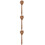 3 Pcs Beech Noodle Spoon Kitchen Colander Wood Color 8