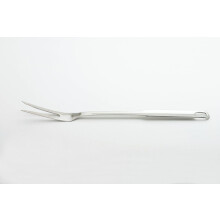 Meat Fork, Stainless Steel, Silver, 34 x 8 x 3 cm