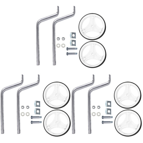 3 Sets Child White Stable Wheel Mute 1
