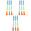 9 Pcs Plastic Shoe Horns Assorted Colors Household Use 3