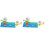 2 Sets Sun Earth Moon Model Children Educational Toy Planetary Set 3
