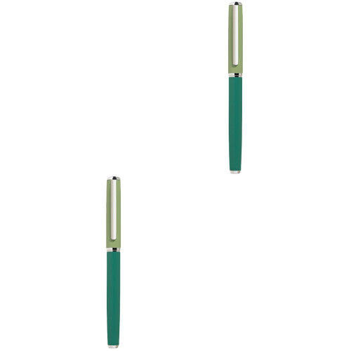 2 Pcs Calligraphy Pen Simple Writing Tool For Students Green 2