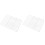 2 Pcs Stainless Steel Portable Barbecue Cooling Rack Silver 2