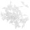 200 Pcs Bat Wing Headdress Coat Decor Multi-Function Costume For Party 2