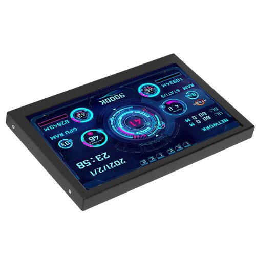 PC CPU Data Monitor 5in IPS USB C TYPE C Temperature Display PC CPU GPU RAM Data 1