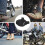 Motorcycle Boot Protector  NonSlip TPU Gear Shift Lever Cover with Strap 4