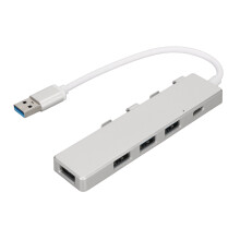 Vielseitiger USB-Hub, tragbar und mit breiter Kompatibilität, Datenübertragung mit hoher Geschwindigkeit, für Laptops, PCs und Macs, erweitert