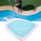 Durable Fine Mesh Netting Pool Skimmer with Deep Pocket for Multi Purpose Cleaning Versatile Construction Fits Most Poles 5