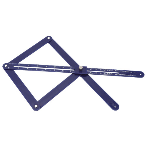Protractor Angle Finder, Goniometer Ruler with 4 Sided Adjustable Ruler Mechanism, Ceiling Profiler Multifunctional Angle Ruler, Woodworking