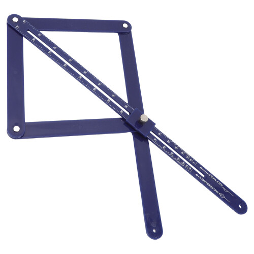 Protractor Angle Finder, Goniometer Ruler with 4 Sided Adjustable Ruler Mechanism, Ceiling Profiler Multifunctional Angle Ruler, Woodworking 1