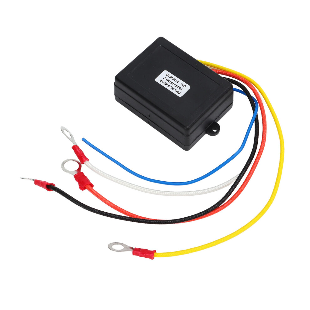 75Ft Range Universal Winch Remote Kit 12V/24V Waterproof For Suv Atv 5081373440087