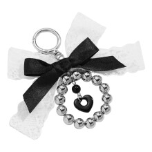 Y2K Esthetische sleutelhanger tas charme hangende-Zwart