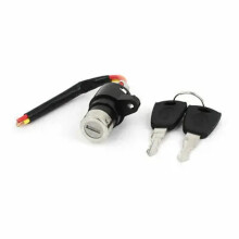 Replacement parts ignition lock key lock for bicycle scooter 19mm diameter 1pc