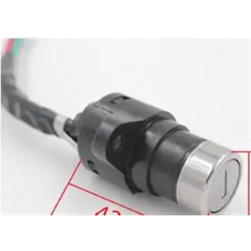 Replacement parts ignition lock key lock for bicycle scooter 19mm diameter 1pc 2