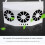 Automatic fan, Wireless solar charging fan, Portable, Compact radiator, Black 2