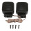 2 Stück Autotweeter 105dB 500W ABS Schwarz Universell passend 2