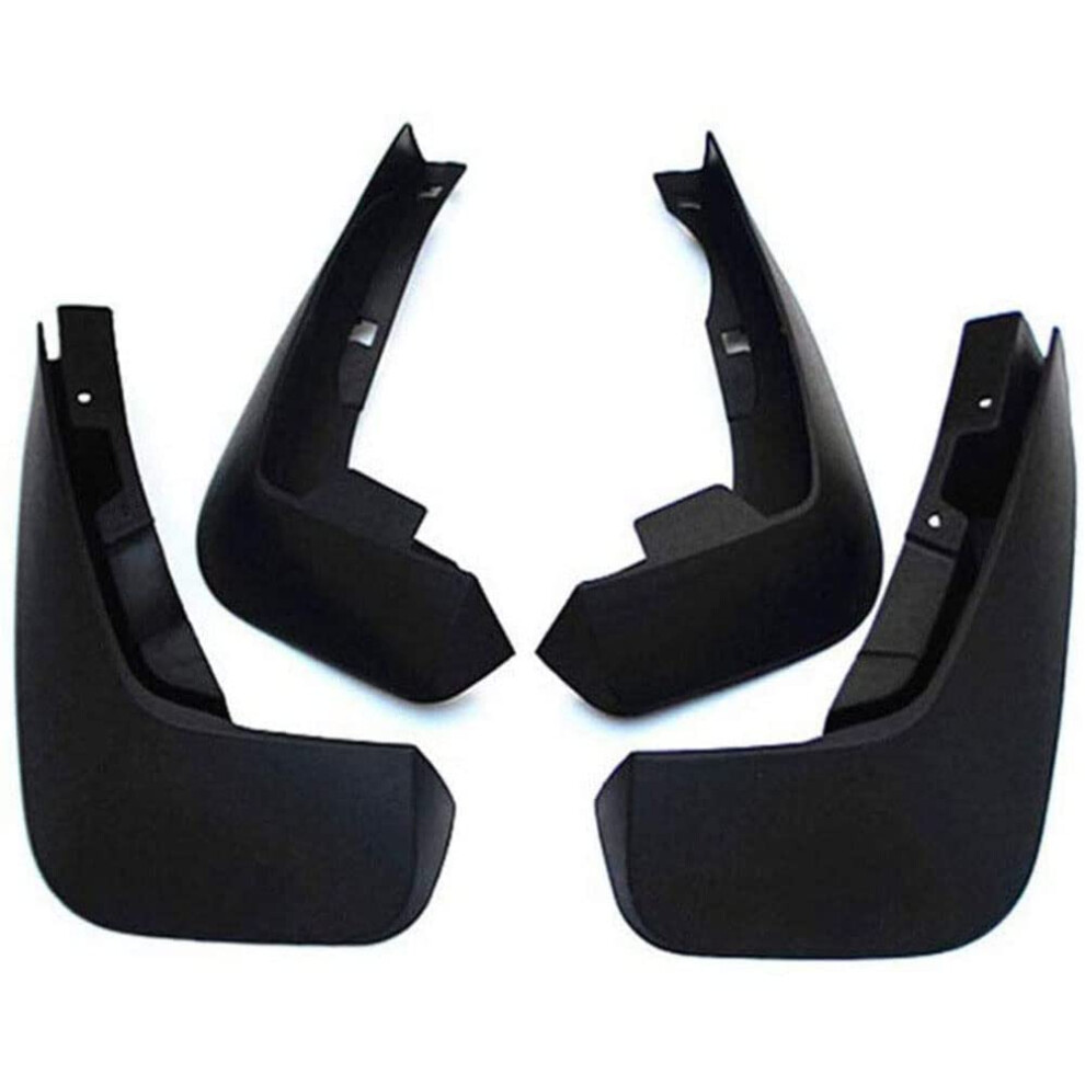 4 Pieces Car Mud Flaps For Jaguar Fpace 20162018, Front Rear Fenders Splash Guards Black 9347817994803