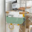 Hanging Organizer Green Bedside Storage With Hooks And Spacious Compartments 3