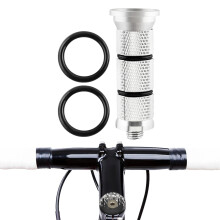 Compression Tank Cap Carbon Fiber Fork Cap Aluminum Alloy Steering Cap 50 Mm Thread Reusable Cycle Spare