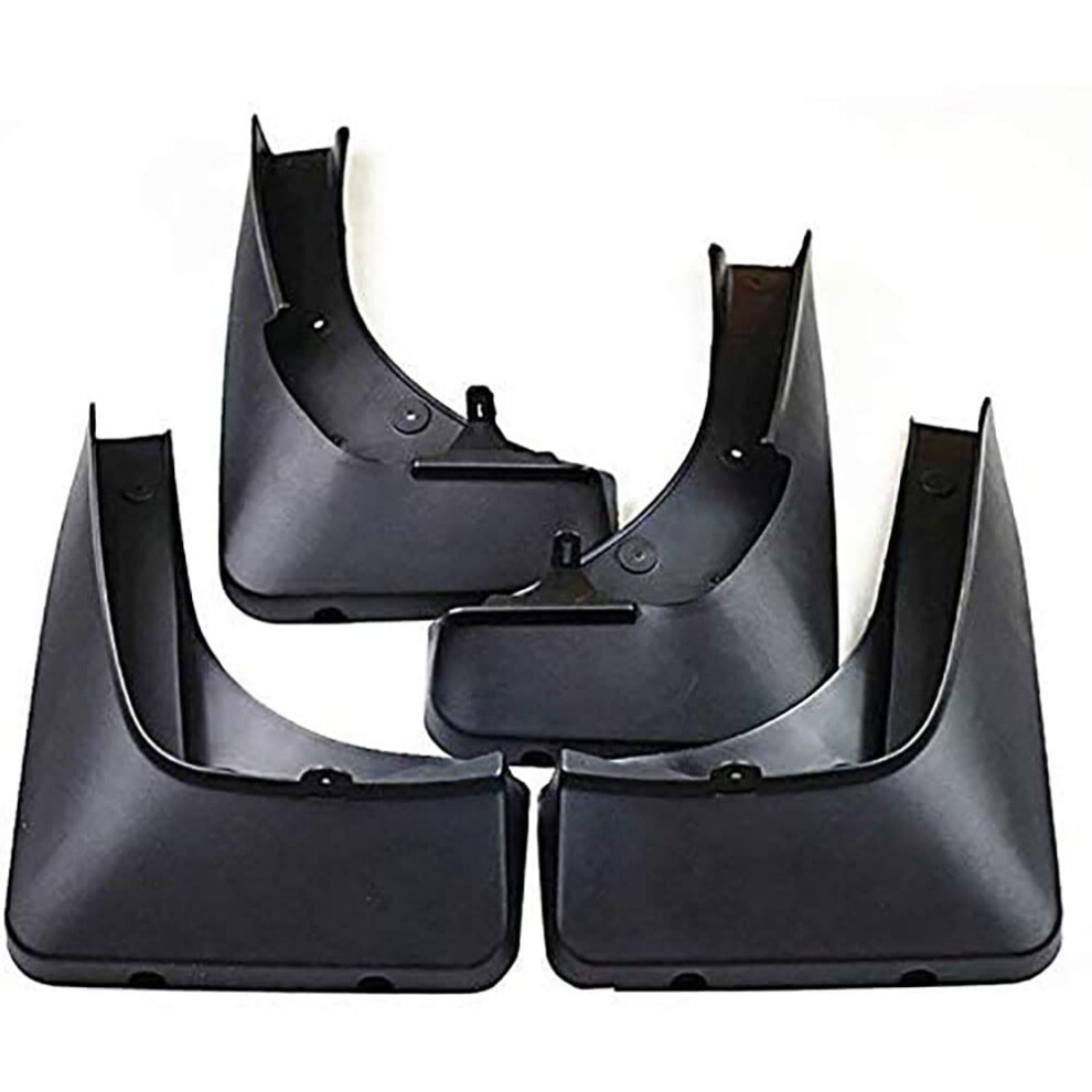 4 Pieces Car Mud Flaps For Bmw X3 E83 20062010, Front Rear Fenders Splash Guards Black 9347817994964