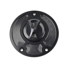 8 Colors Keyless Motorcycle Fuel Tank Cap For R1200RT R1200GS R1200RC R1200R R1200RAD Motorcycle Parts Black