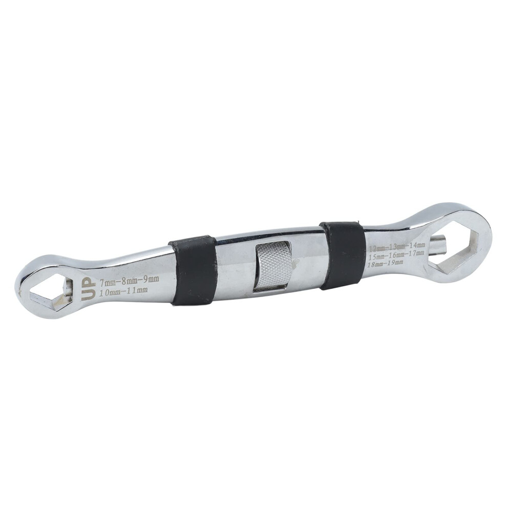 23In1 Adjustable Wrench, Versatile Doubleended Design Wrench, Chrome Vanadium Steel, 7Â19 Mm Range For Universal Use 9382693680167